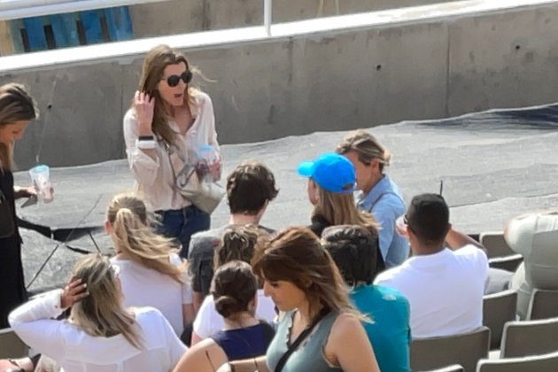 Infanta Cristina, Pablo e Irene concierto Coldplay Barcleona, foto EN BLau