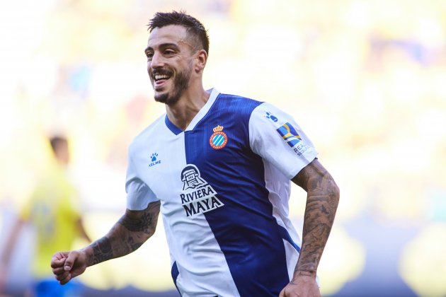 Joselu Espanyol celebra gol en Cádiz / Foto: Europa Press