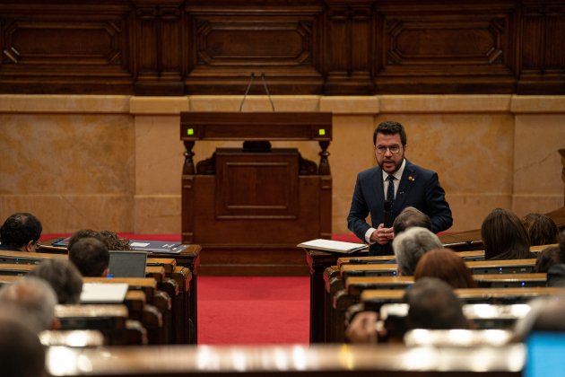 pere aragonès sessió control govern foto pau venteo pere aragonès sessió control govern foto pau venteo