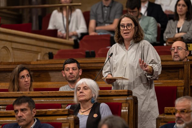 eulalia reguant sessió control parlament foto pau venteo eulalia reguant sessió control parlament foto pau venteo