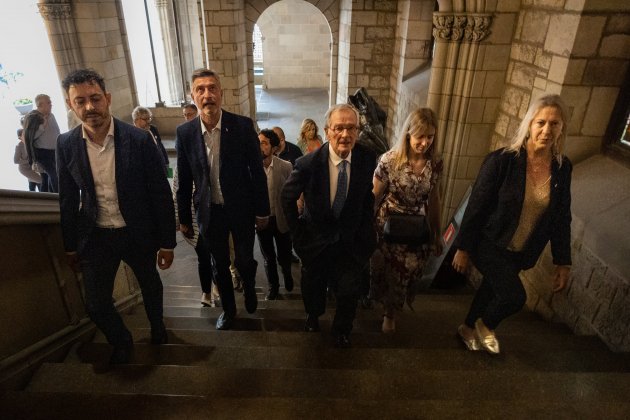 Xavier Trias reunió Ajuntament de Barcelona 31 maig 2023   Miquel Muñoz