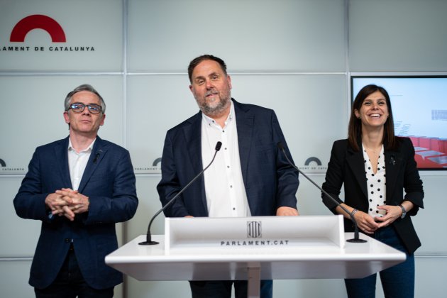oriol junqueras parlament foto pau venteo oriol junqueras parlament foto pau venteo