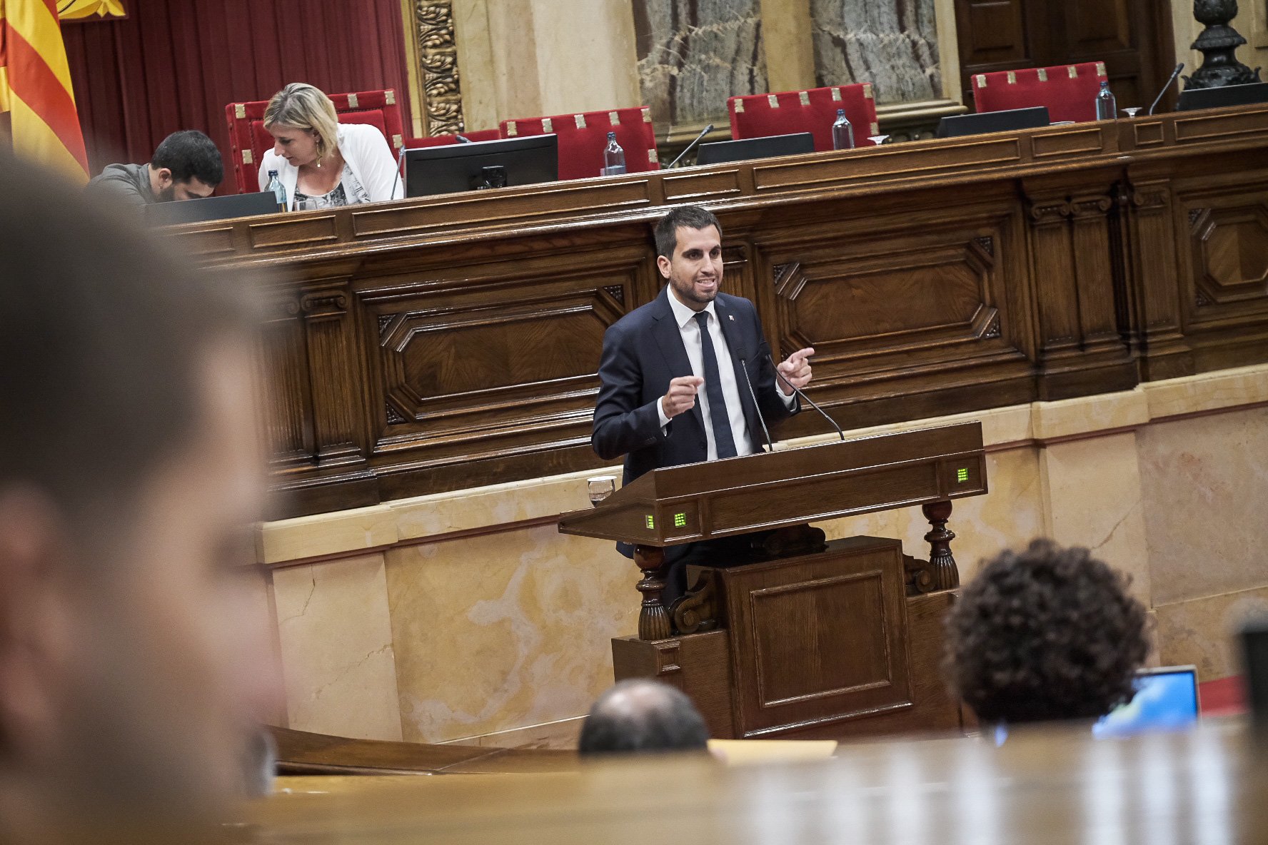 El Parlament reprueba a la ministra Raquel Sánchez por el caos de Rodalies