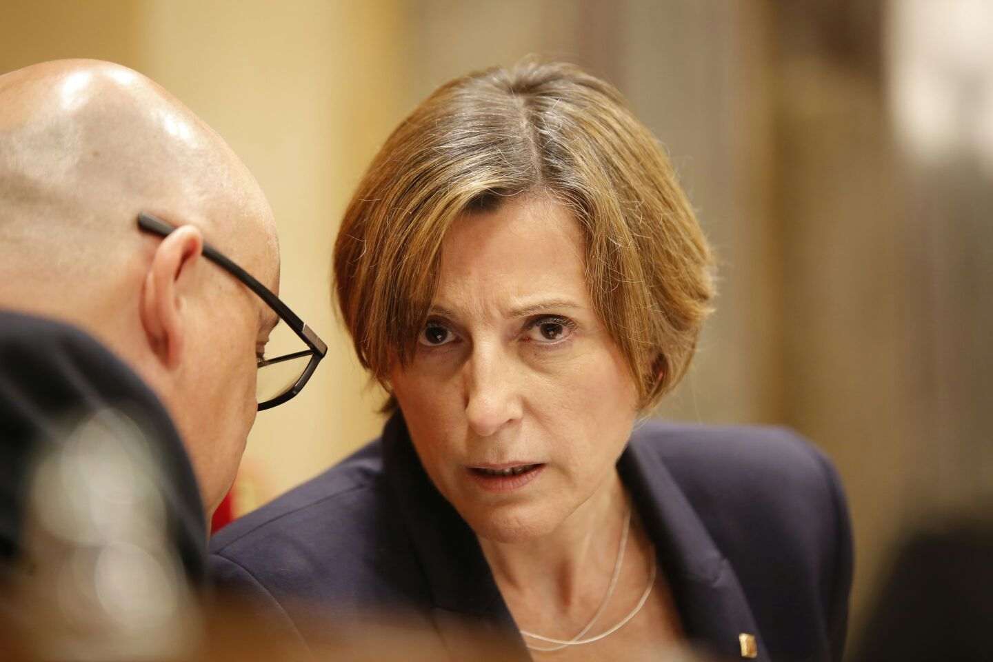 Forcadell: "No aconseguiran aturar-nos ni atemorir-nos"