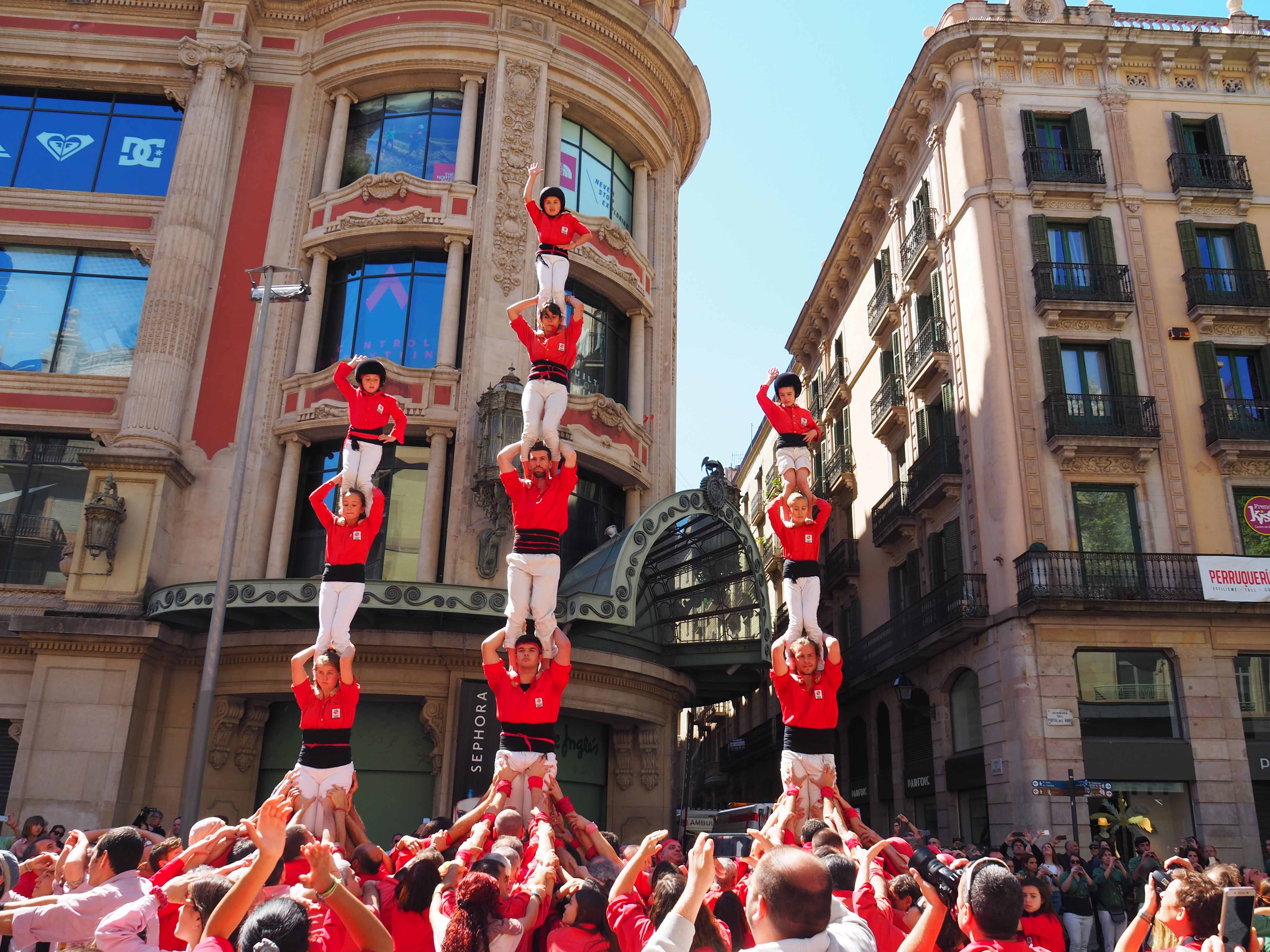 La diada castellera de diumenge canvia d'horari per facilitar l'assistència a la manifestació