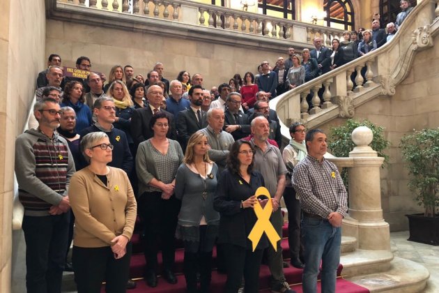 Parlament dos minuts de silenci per Forcadell Marta Lasalas