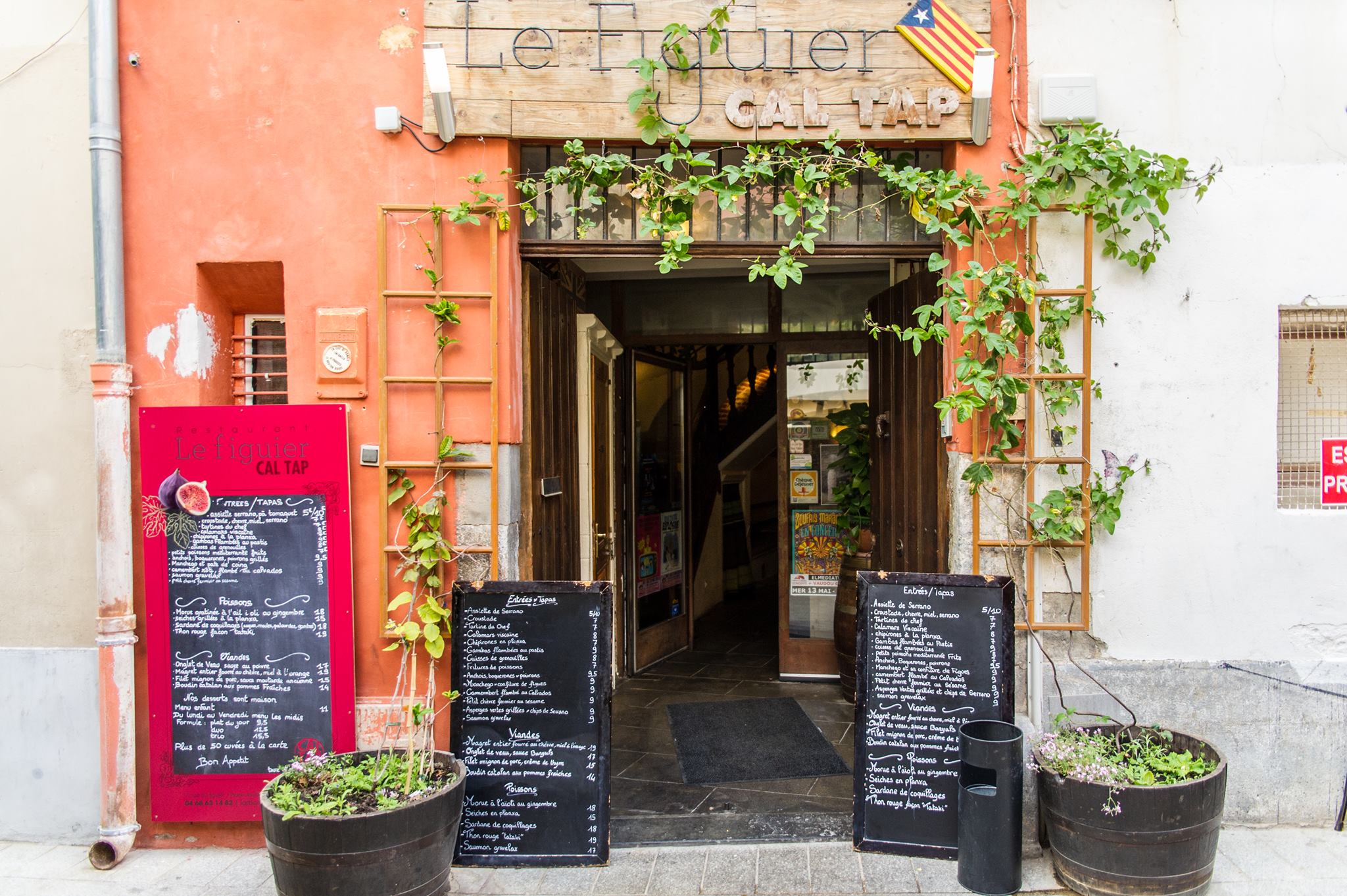 Le Figuer Cal Tap: un restaurant atípic a Perpinyà