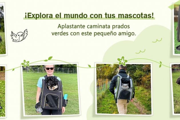 Mochila mascotas Amazon