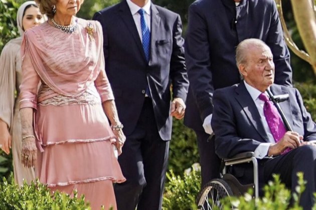 Juan Carlos silla ruedas Sofia Twitter