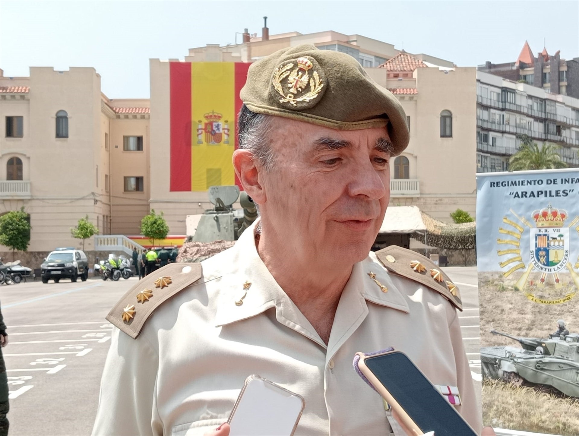 El ejército español insiste en que seguirá yendo a Collserola: "Nuestro trabajo es salir al campo"