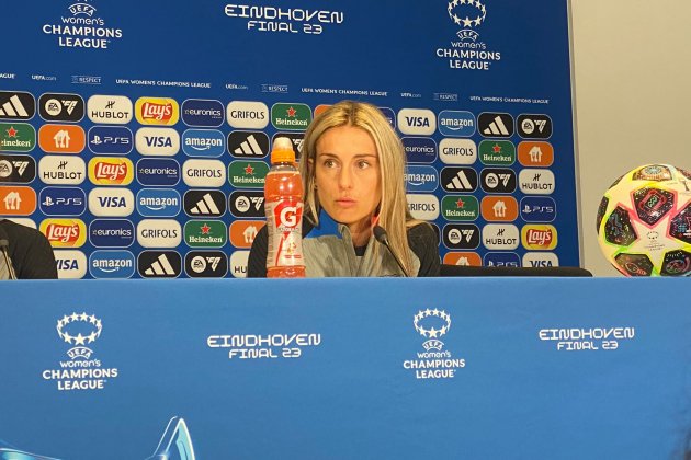 Alexia Putellas rueda de prensa Barça Eindhoven / Foto: Bernat Aguilar Alexia Putellas rueda de prensa Barça Eindhoven / Foto: Bernat Aguilar