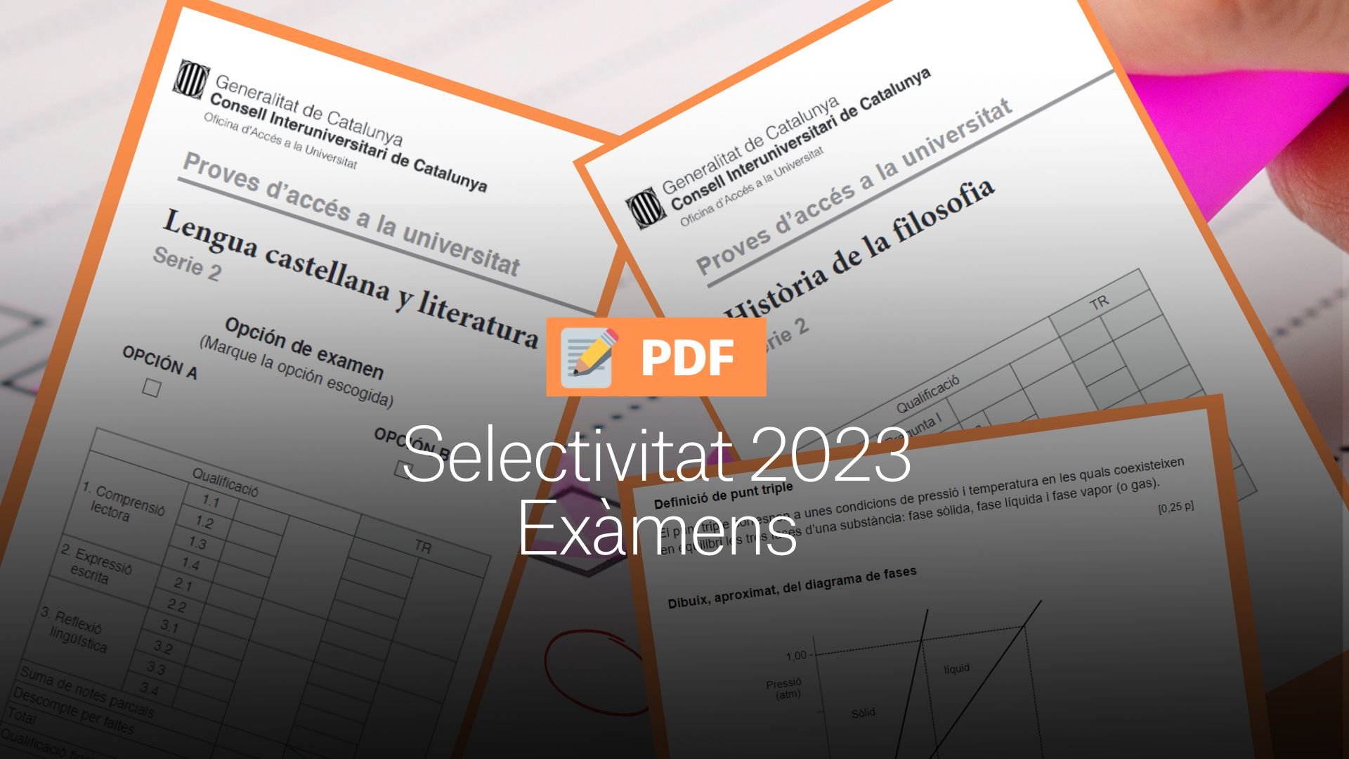 Correcciones y soluciones Selectividad 2023 septiembre en PDF