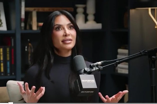 Kim Kardashian en un Podcast