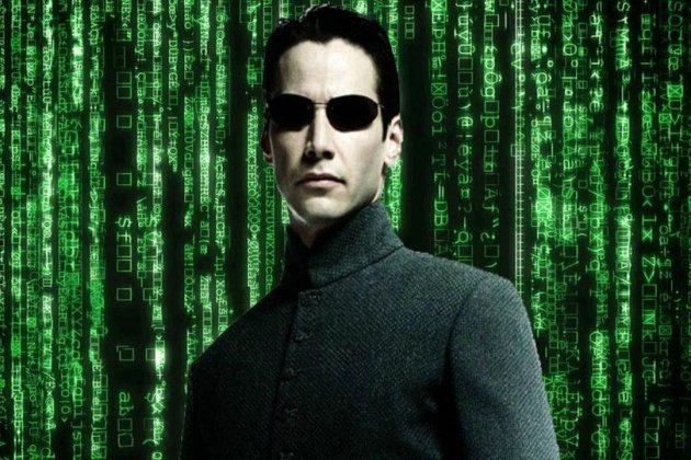 Keanu Reeves a Matrix