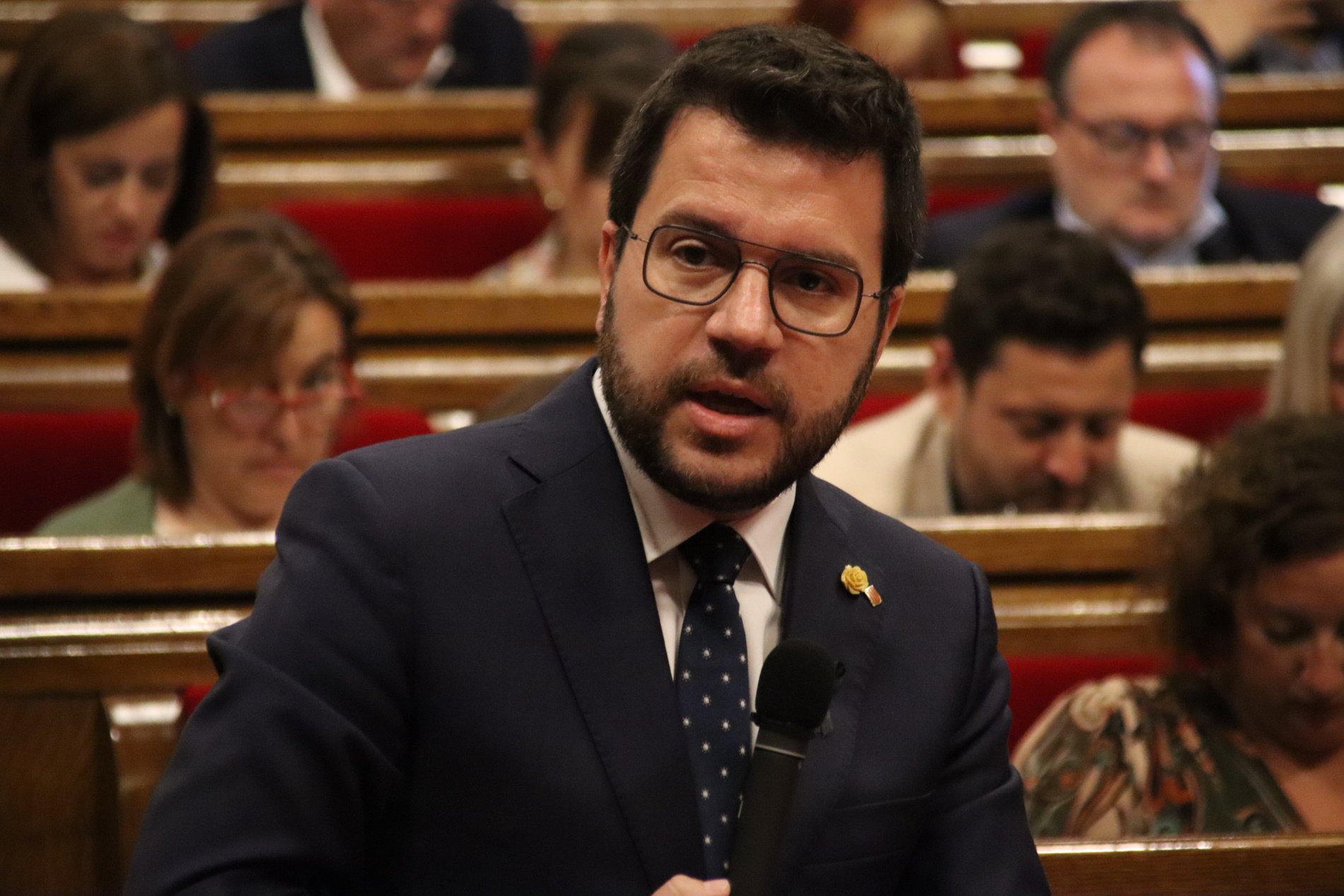 Aragonès ve "difícil" una lista unitaria independentista en el Senado para las elecciones generales