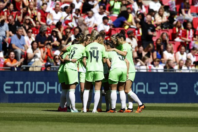 Gol Pajor Champions femenina Barça Wolfsburgo / Foto: EFE - Alberto Estévez Gol Pajor Champions femenina Barça Wolfsburgo / Foto: EFE - Alberto Estévez