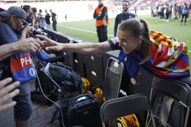 Patrio Guijarro Barça femenino Eindhoven / Foto: EFE Patrio Guijarro Barça femenino Eindhoven / Foto: EFE