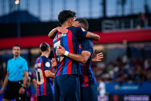 Gol barça atletic Real Madrid Castilla / Foto: @FCBarcelonaB