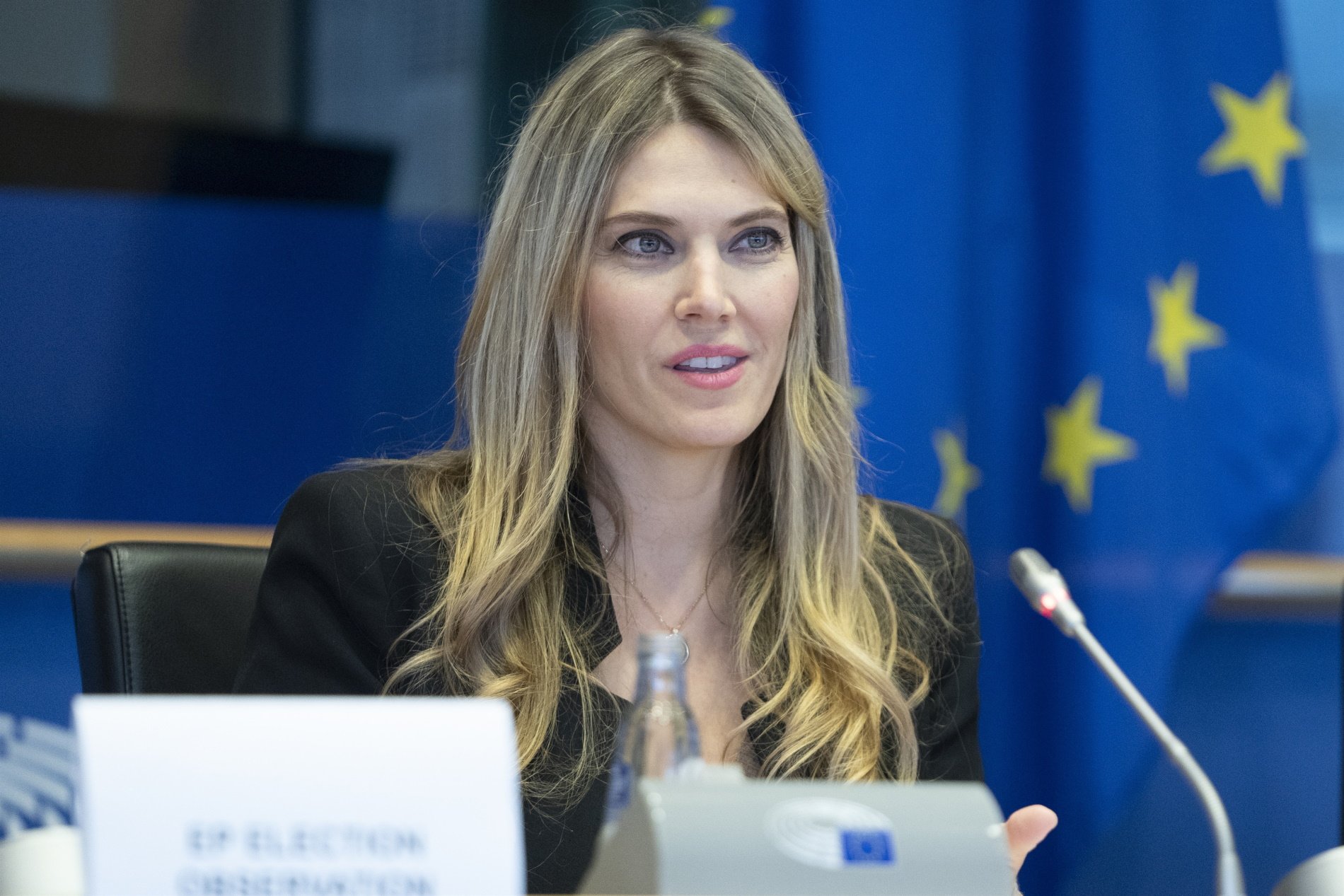La exvicepresidenta del Parlamento Europeo Eva Kaili acusa a España de haber espiado al Comité Pegasus