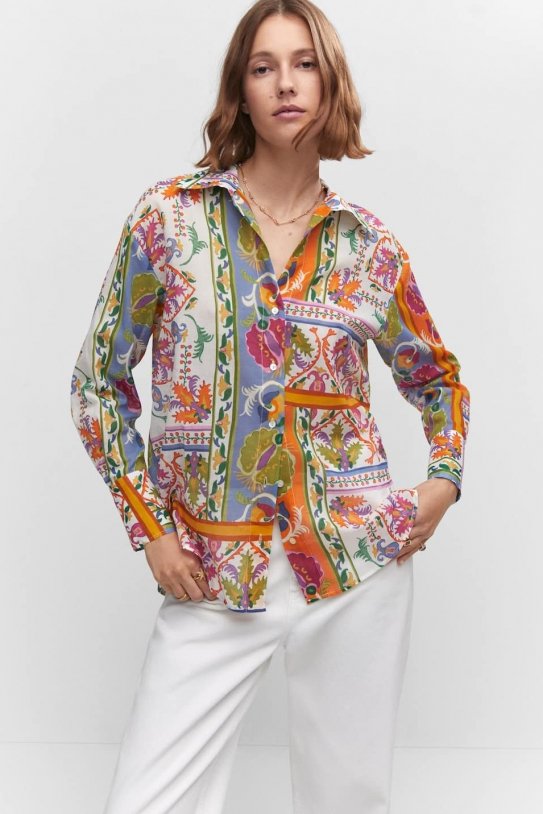 Camisa de Mànec|Mango Camisa de Mànec|Mango