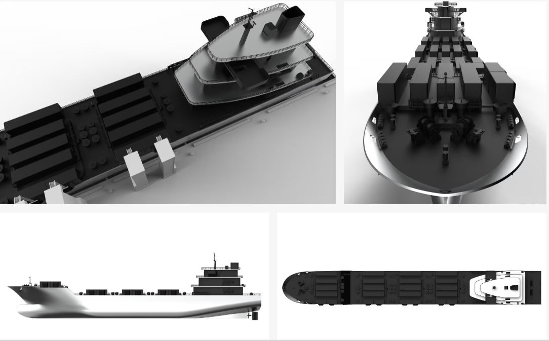 Como los petroleros, pero con baterías: una empresa japonesa diseña un barco para transportar hasta 241 MWh