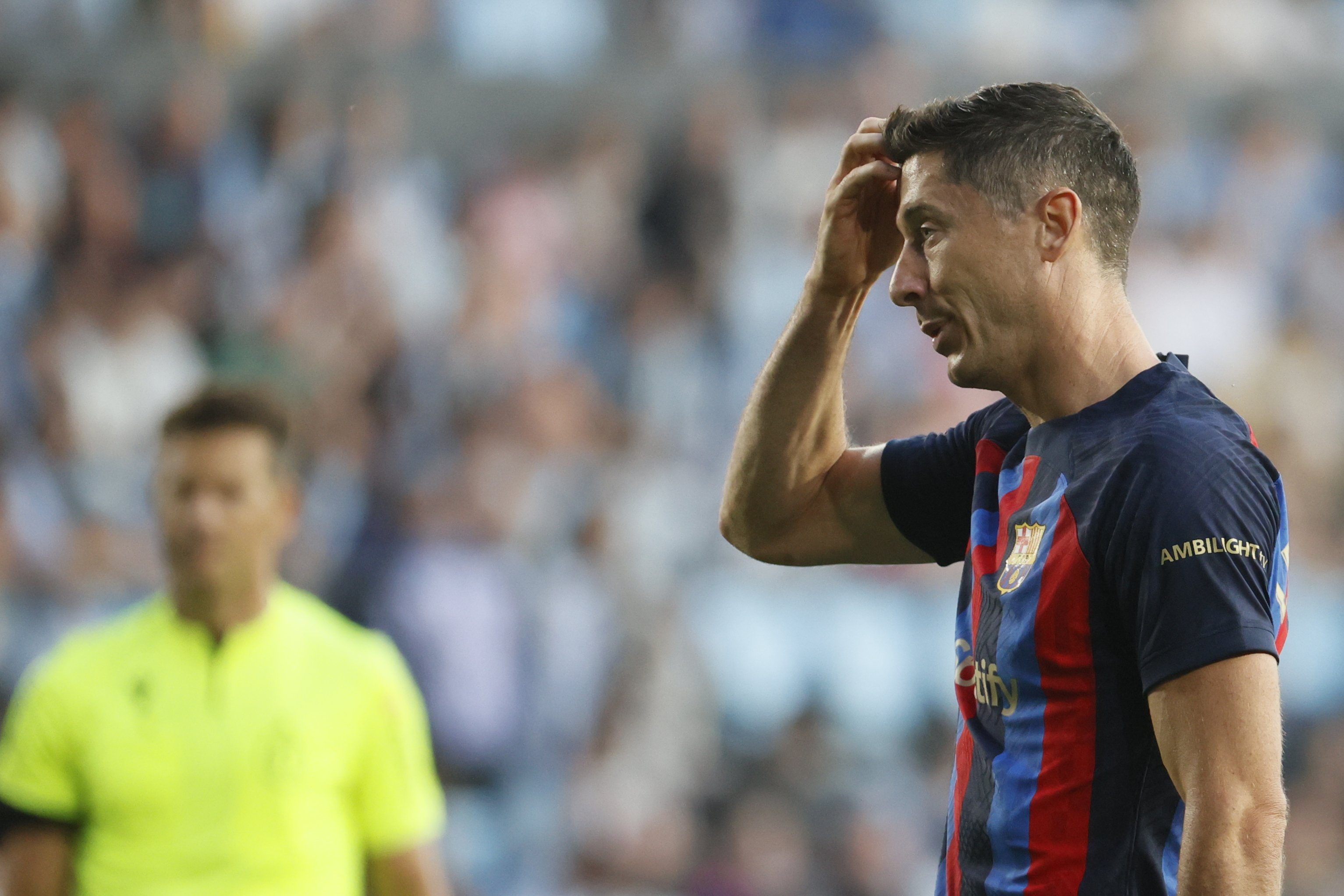 Lewandowski, obligado a convivir 1 año más, no se entienden, sin trato en el Barça