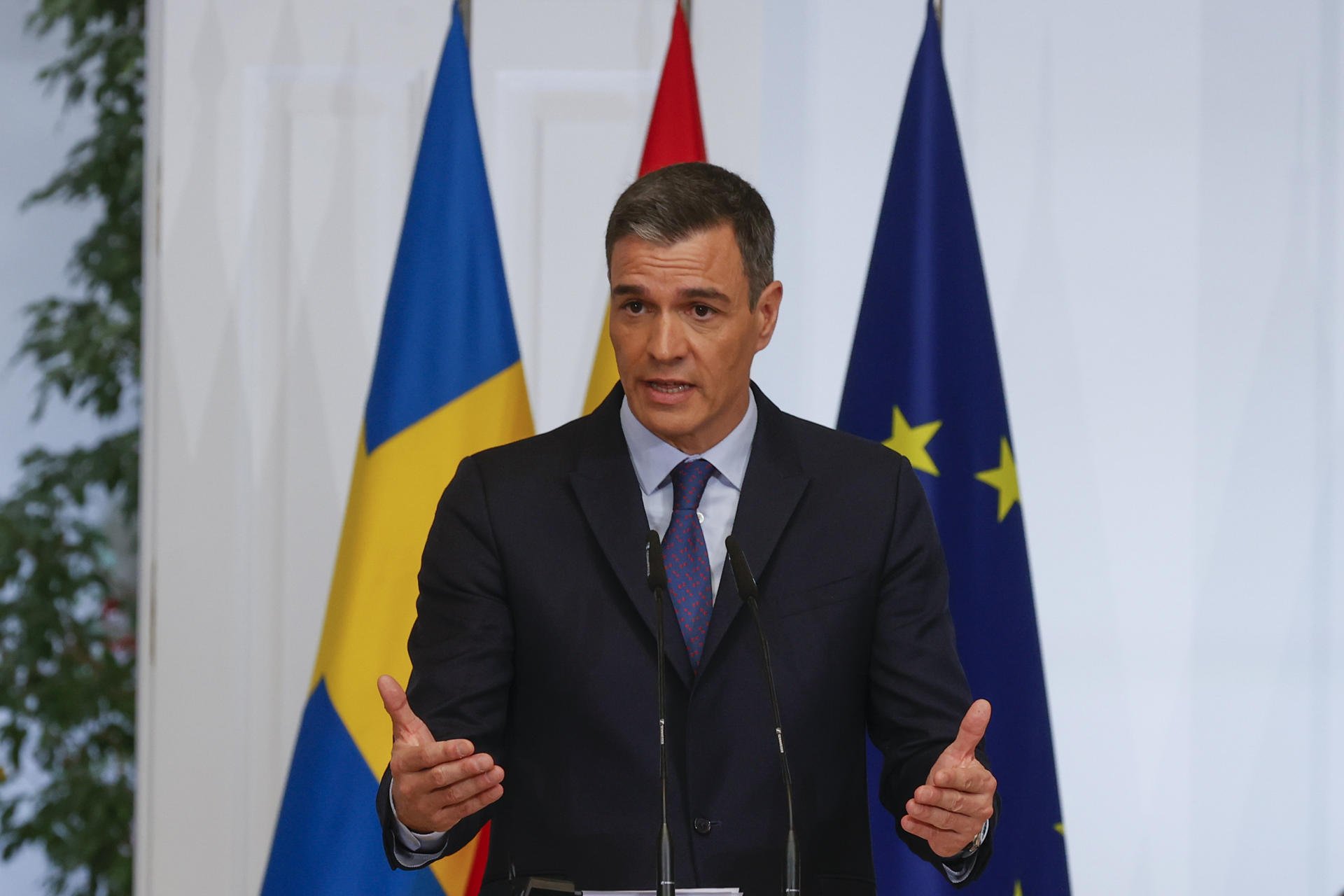 Pedro Sánchez niega que aspire a ser secretario general de la OTAN