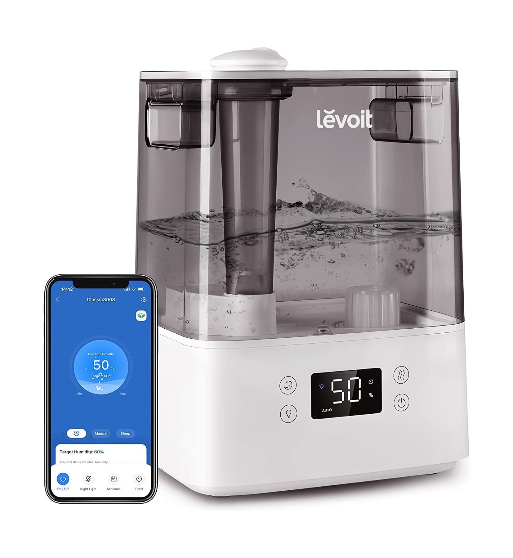 Humificador aire Levoit Amazon