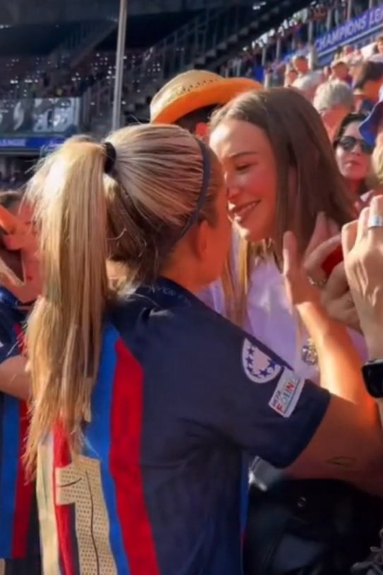 Alexia Putellas y Olga Ríos final Champions TikTok Alexia Putellas y Olga Ríos final Champions TikTok