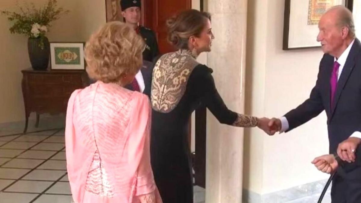 Juan Carlos y Sofía boda Jordania efe
