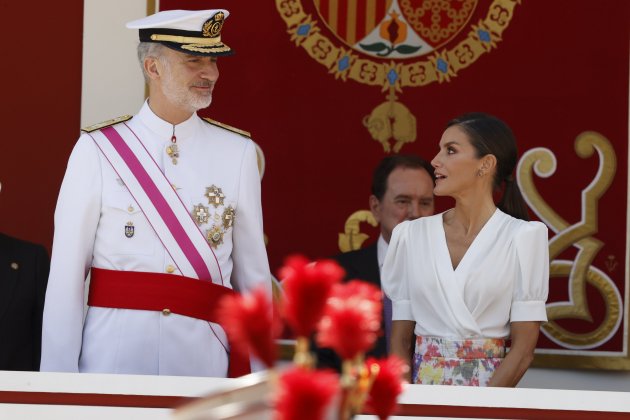 Felipe y Letizia FFAA GTRES