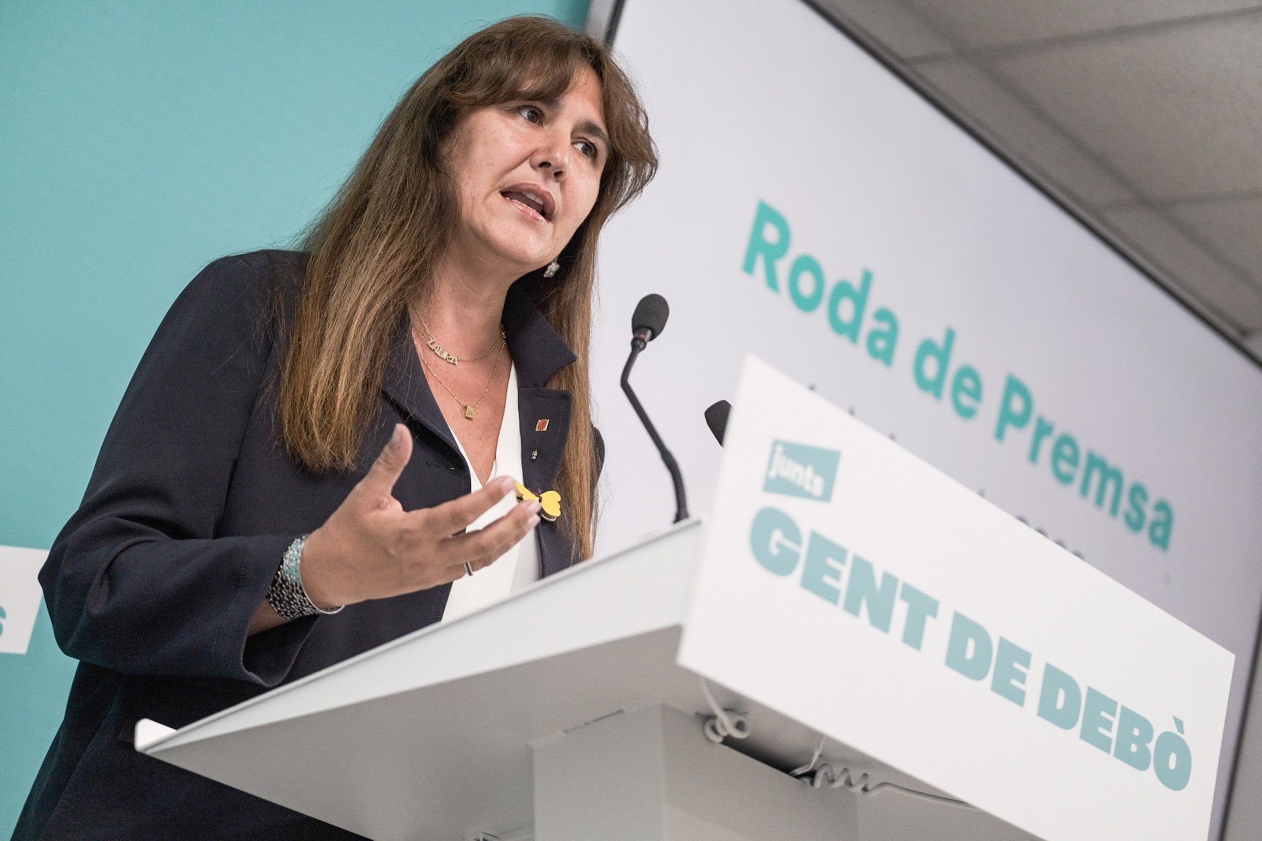 Laura Borràs afirma que "no és correcte" un cordó sanitari contra Sílvia Orriols