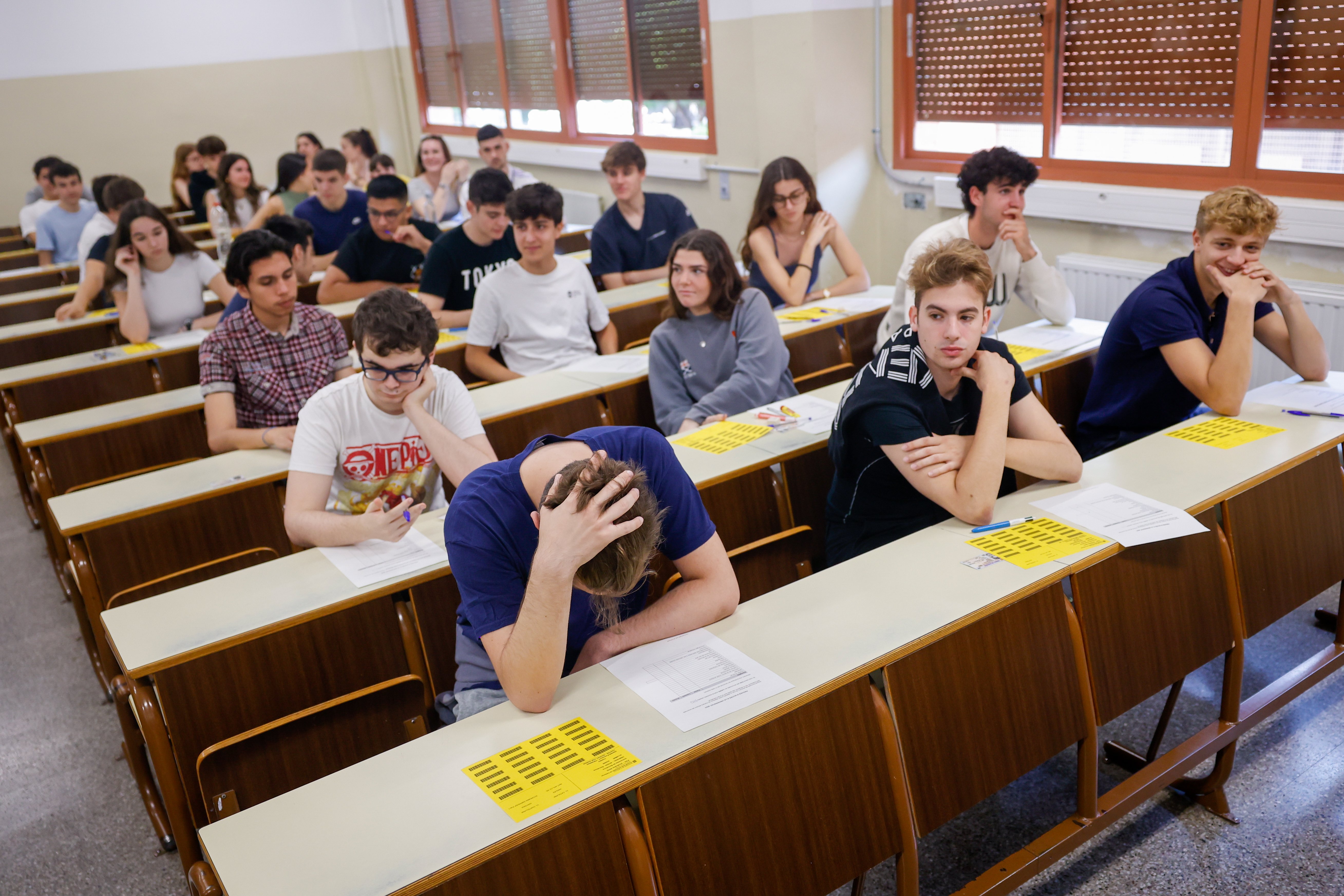 Facultat biologia UB selectivitat sele PAU proba acces universitat /  Foto Montse Giralt