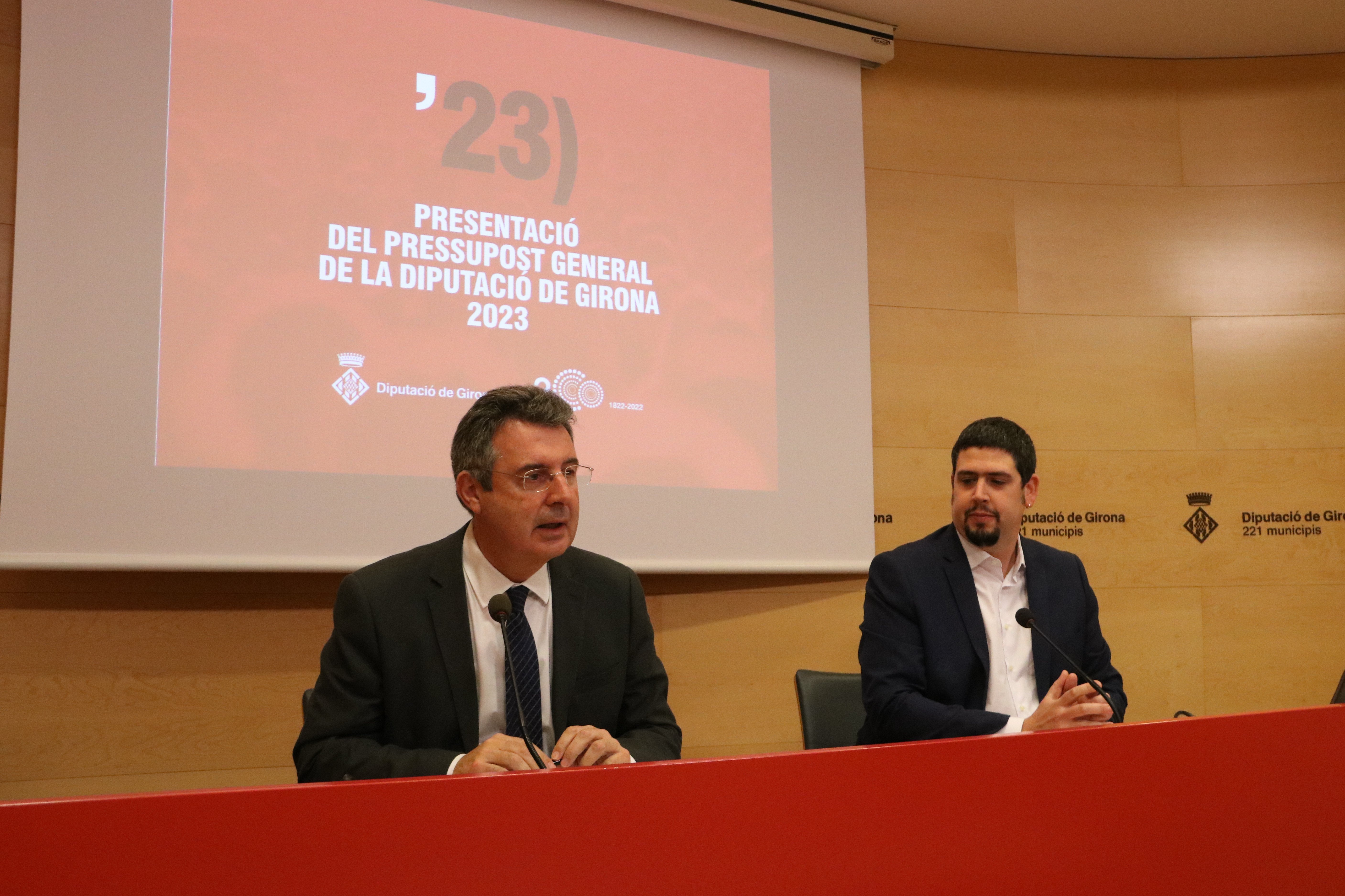 Junts i ERC reediten l'acord de govern a la Diputació de Girona