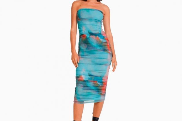 Vestit midi bandeau print2