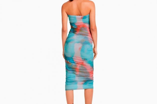Vestit midi bandeau print1