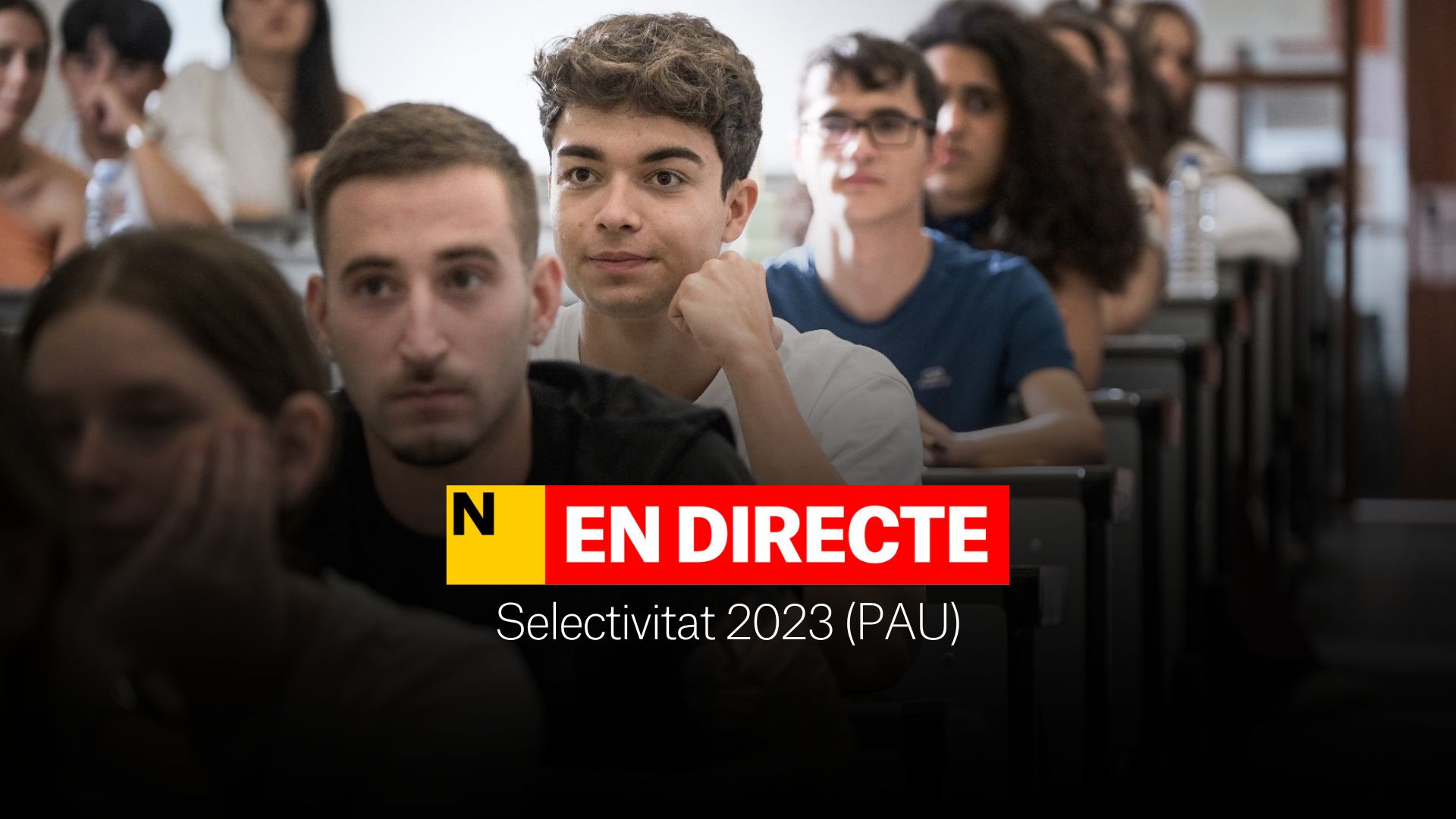 Selectivitat 2023 a Catalunya | Resultats, correccions i última hora dels exàmens