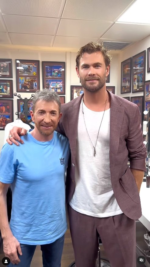 Pablo Motos Chris Hemsworth Instagram