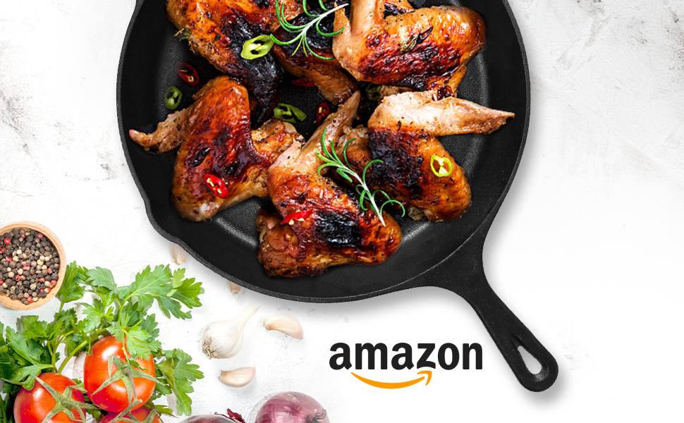 Enamorats d'aquesta paella de ferro colat d'Amazon: cuina a un altre nivell