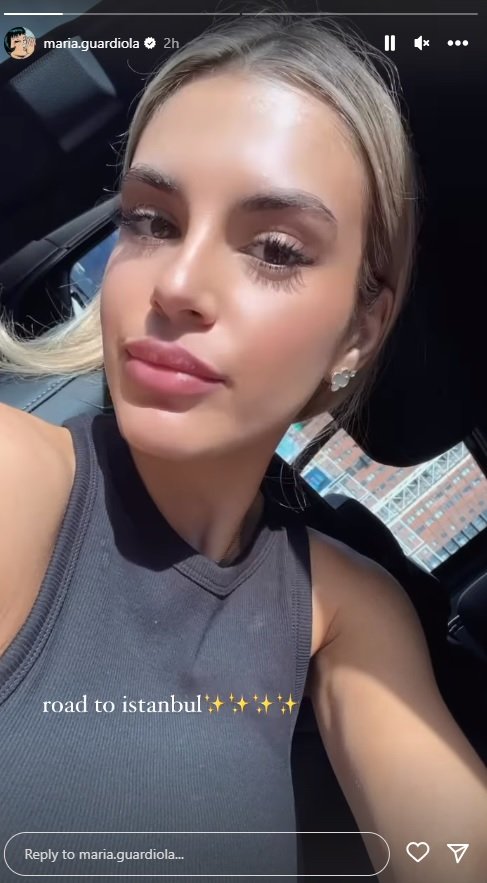 Maria Guardiola cap a Istambul Instagram Maria Guardiola cap a Istambul Instagram