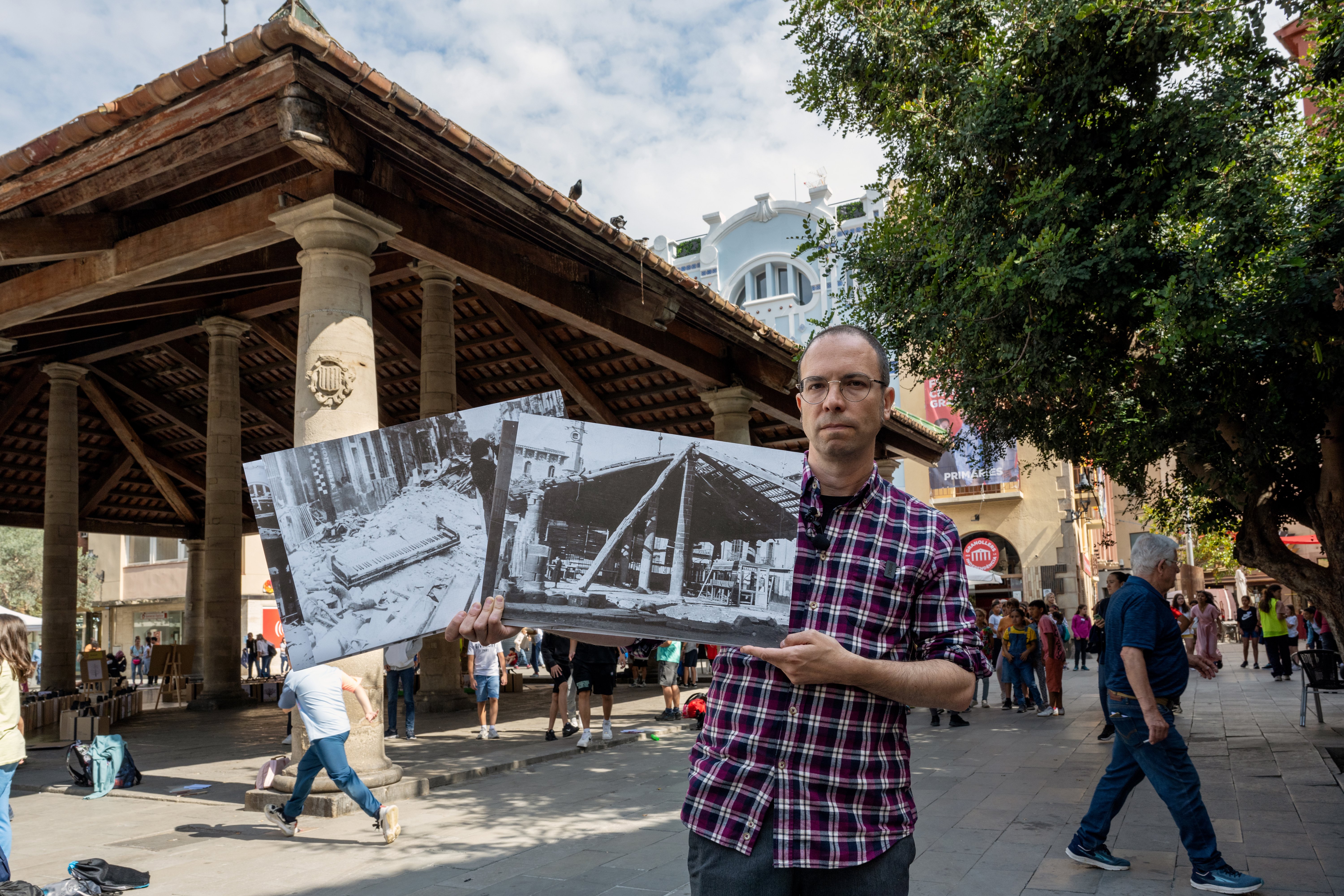 Albert Forns y el Guernica de Granollers