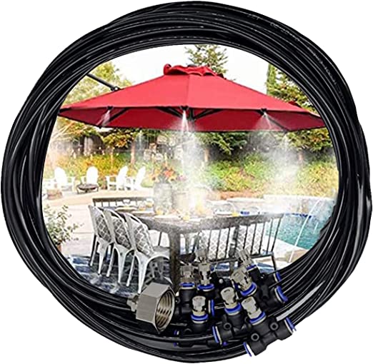 Kit nebulizador en Amazon convierte cualquier parasol o sombrilla en uno que pulveriza agua