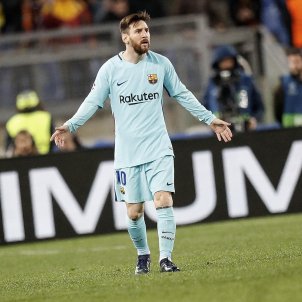 Leo Messi Roma Barça Champions Efe Leo Messi Roma Barça Champions Efe