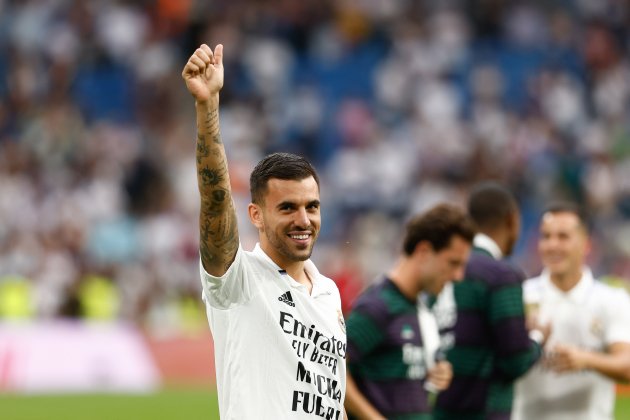 Dani Ceballos cono el pulgar hacia llega / Foto: Europa Press