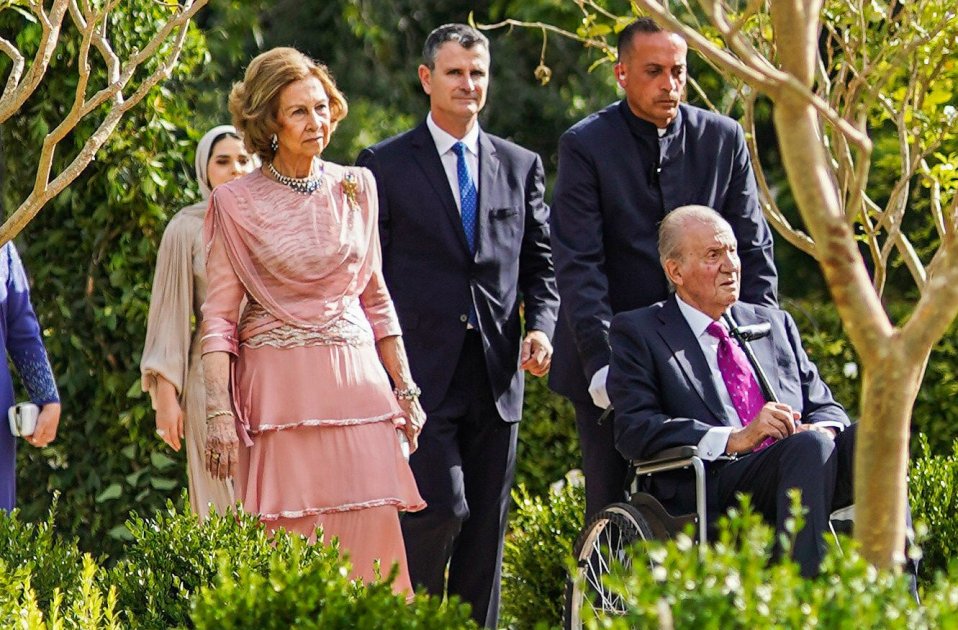 Juan Carlos en silla de ruedas ARENISCA