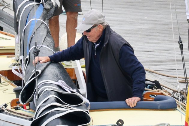 Juan Carlos regatas Sanxenxo GTRES Juan Carlos regatas Sanxenxo GTRES