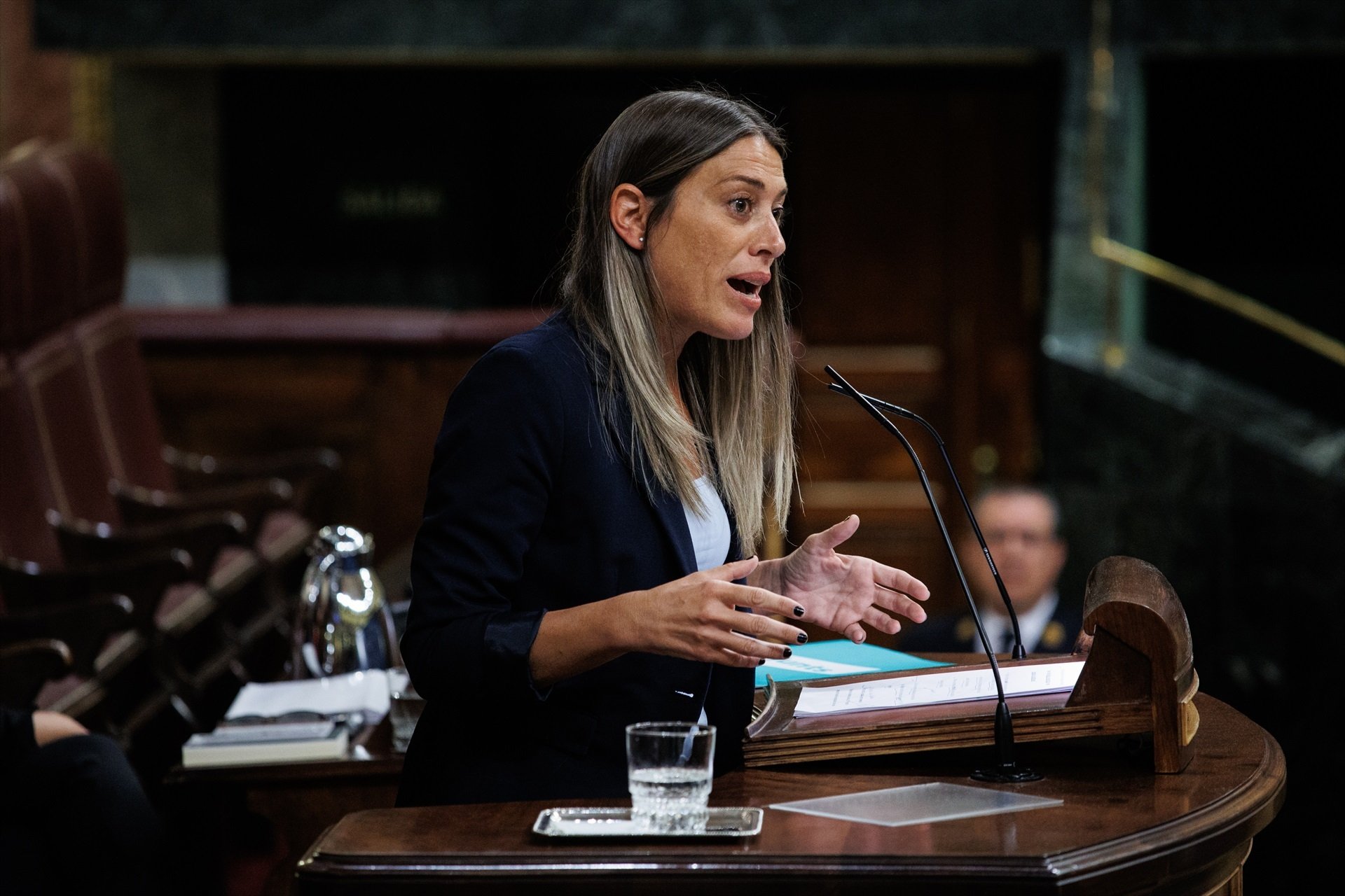 La militancia de Junts avala a Míriam Nogueras como cabeza de lista al Congreso