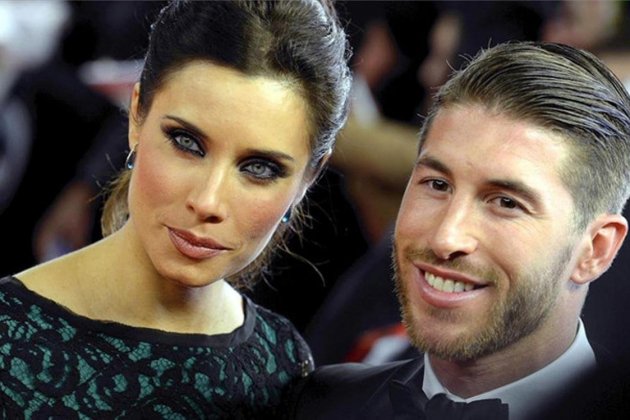 Pilar Ros i Sergio Ramos