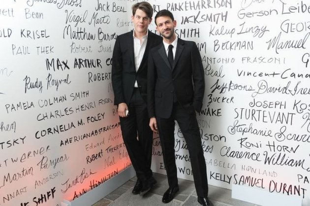 Wes Gordon i Paul Arnhold Wes Gordon i Paul Arnhold