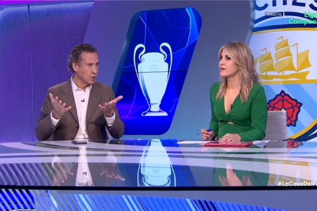 Jorge Valdano Susana Guasch Movistar Jorge Valdano Susana Guasch Movistar
